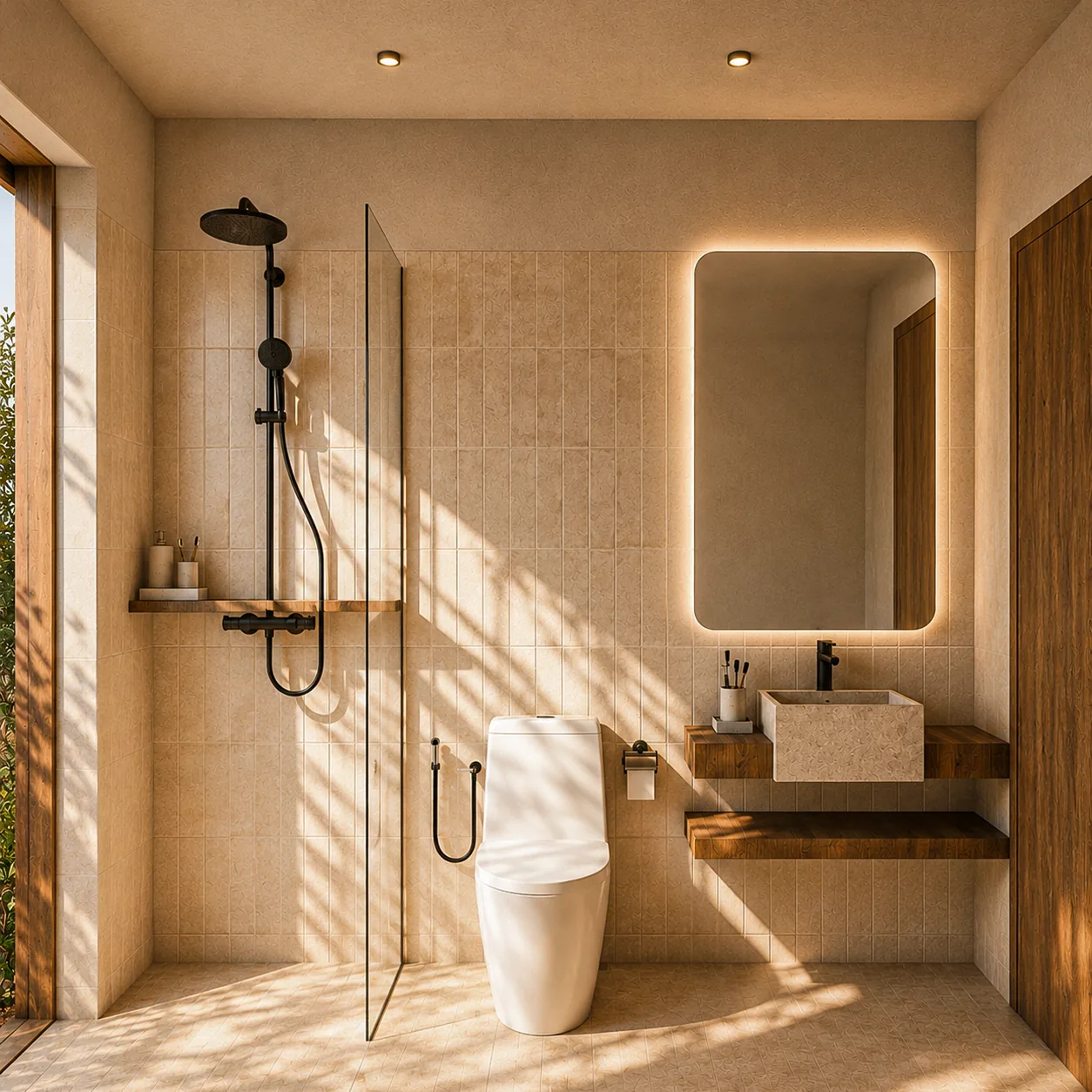 Ensuite bathroom